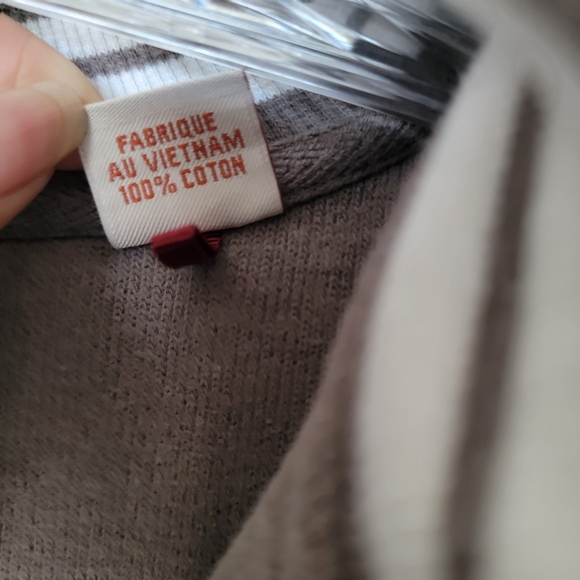 Tommy Bahama Men's Zip-Up Sweater - Brown - Picture 5 of 9